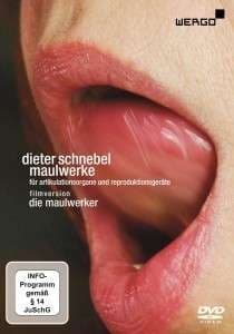 Schnebel Dieter - Maulwerke (Dvd) (MusicDVD)