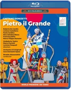 Donizetti Gaetano - Pietro Il Grande Kzar Delle Russie (Music Blu-ray)