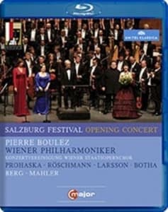 Boulez / Wiener Ph - Salzburg Opening Concert 2011 (Bd) (Music Blu-ray)