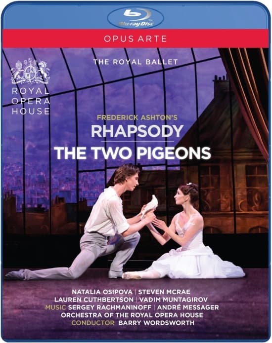 Osipova Mcrae Clark Cuthbertson - Frederick Ashton: Rhapsody &The Two (Music Blu-ray)