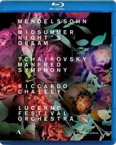 Mendelssohn Felix Tchaikovsky Py - A Midsummer Nights Dream & Manfred (Music Blu-ray)
