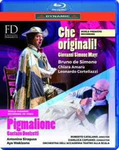 Donizetti Gaetano Mayr Giovanni - Pigmalione Che Originali! (Blu-Ray (Music Blu-ray)