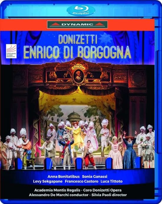 Donizetti Gaetano - Enrico Di Borgogna (Blu-Ray) (Music Blu-ray)