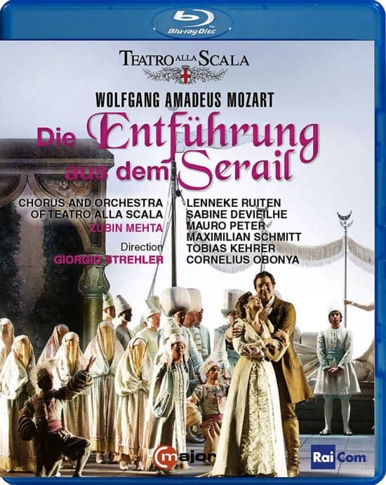 Mozart Wolfgang Amadeus - Die Entfuhrung Aus Dem Serail (Blu- (Music Blu-ray)