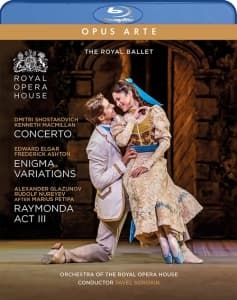 Shostakovich Dmitri Elgar Edward - Concerto Enigma Variations Glazun (Music Blu-ray)