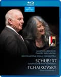 Miniatyrbillede 1 af 2: Schubert Franz Tchaikovsky Pyotr - Martha Argerich & Daniel Barenboim (Music Blu-ray)