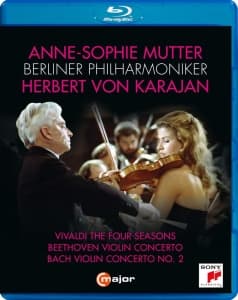 Vivaldi Antonio Beethoven Ludwig - Anne-Sophie Mutter & Herbert Von Ka (Music Blu-ray)