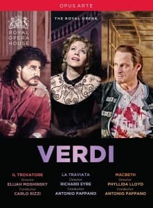 Cura Hvorostovsky Naef Villarroe - Il Trovatore, La Traviata & Macbeth (MusicDVD)