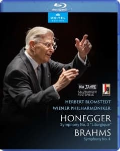 Honegger Arthur Brahms Johannes - Honegger & Brahms: Wiener Philharmo (Music Blu-ray)