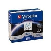 Verbatim M-Disc - 5 x BD-R XL - 100 GB 4x - Jewel Case