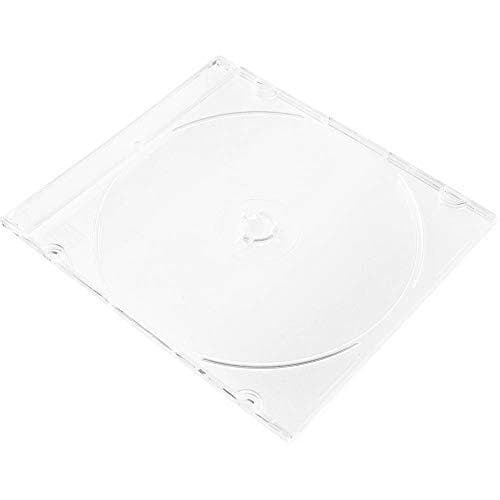 Basetech 25-delt CD etui 1 CD/DVD/Blu-Ray akryl transparent 1 stk. (B x H x D) 141 x 5 x 123 mm BT-2268908 (BT-2268908)