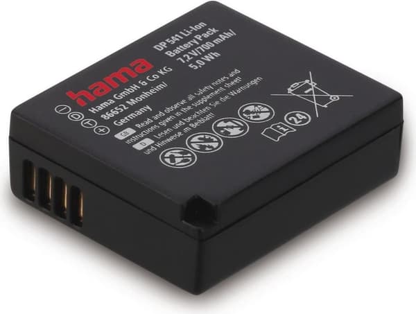 Hama DP 541 Li-Ion batteri til Panasonic DMW-BLG10 (00077541)