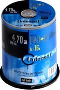 Miniatyrbild 4 av 5: DVD+R Intenso 4,7GB 100st Cake Box 16x