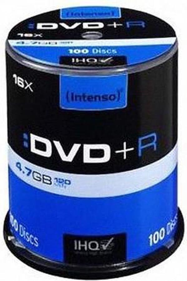 DVD+R Intenso 4,7GB 100st Cake Box 16x