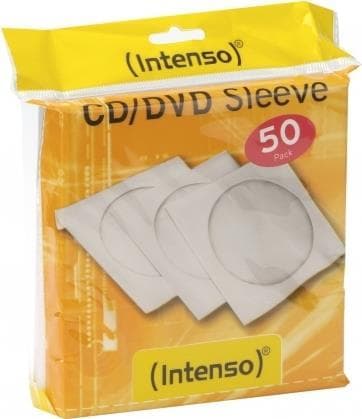 Intenso - cd/dvd-etui (pakke med 50)