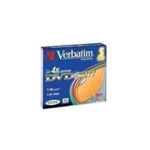 Verbatim - 5 x DVD+RW - 4,7 GB 4x - Slim Jewel Case (43297)