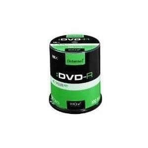 Intenso - 100 x DVD-R - 4,7 GB 16x - Spindel (4101156)