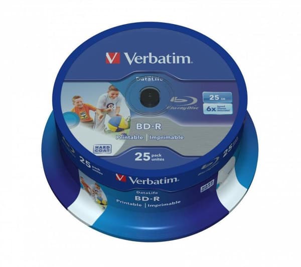 Ordsprog - Blu-ray skrivbar - BD-R SL Datalife - 25GB