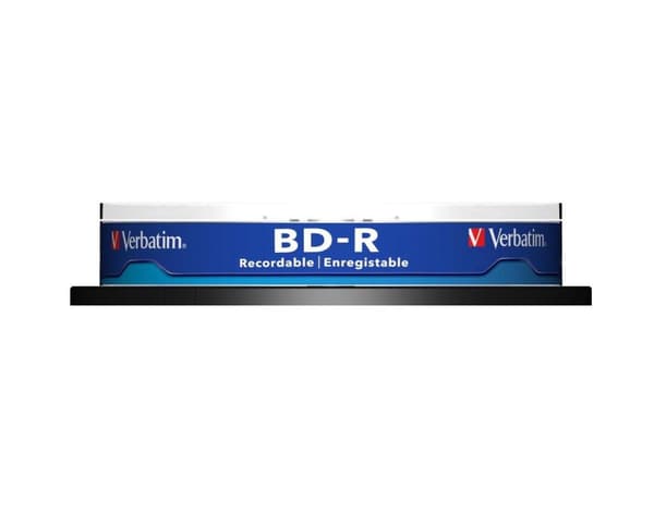 Verbatim BD-R SL 25GB 6x SP HVID BLÅ OVERFLADE - Rohling