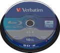Miniatyrbillede 1 af 4: Verbatim BD-R SL 25GB 6x SP HVID BLÅ OVERFLADE - Rohling