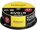 Miniatyrbild 5 av 5: Intenso DVD+R 4,7 GB Cake Box [25 Disc]