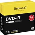 Miniatyrbild 3 av 5: Intenso 4811652 DVD+R-skiva 4,7 GB 10 st Slimcase Utskrivbar