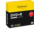 Miniatyrbild 1 av 5: Intenso 4811652 DVD+R-skiva 4,7 GB 10 st Slimcase Utskrivbar