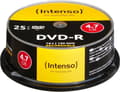 Miniatyrbild 1 av 4: Intenso DVD-R 4,7 GB 16x Speed ​​- 25st bakverkslåda