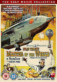 Master of the World DVD (2014) Vincent Price, Witney (DIR) cert U English Brand New
