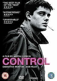 Control DVD (2008) Samantha Morton, Corbijn (DIR) cert 15 English Brand New