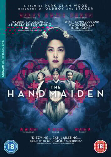 The Handmaiden DVD (2017) Min-hee Kim, Park (DIR) cert 18 English Brand New