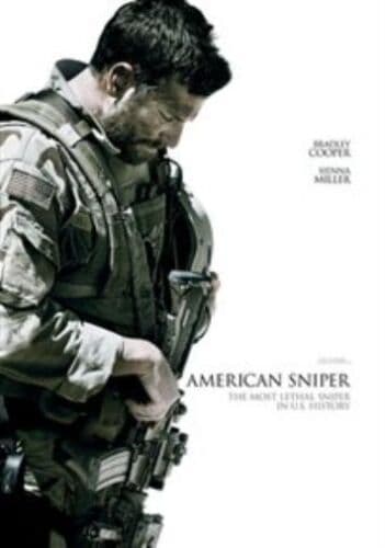American Sniper DVD (2015) Bradley Cooper, Eastwood (DIR) cert 15 English Brand New