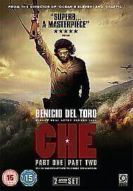 Che: Parts One and Two DVD (2009) Julia Ormond, Soderbergh (DIR) cert 15 2 English Brand New