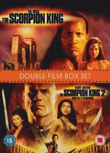 The Scorpion King/The Scorpion King 2 - Rise of a Warrior DVD (2009) The Rock, Englist Brand New