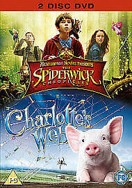 The Spiderwick Chronicles/Charlotte's Web DVD (2009) Freddie Highmore, Waters Englist Brand New