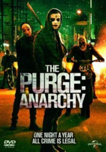 The Purge: Anarchy DVD (2014) Frank Grillo, DeMonaco (DIR) cert 15 Englist Brand New