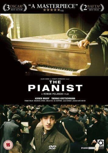 The Pianist DVD (2007) Adrien Brody, Polanski (DIR) cert 15 Englist Brand New