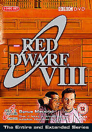 Red Dwarf: Series 8 DVD (2006) Chris Barrie cert 12 3 discs Englist Brand New
