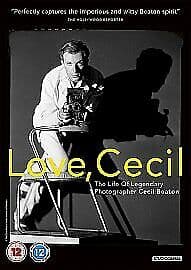 Love, Cecil DVD (2017) Lisa Immordino Vreeland cert 12 Englist Brand New