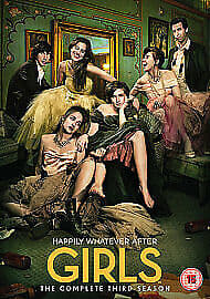 Girls: The Complete Third Season DVD (2015) Lena Dunham cert 15 2 discs Englist Brand New