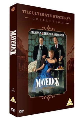 Maverick DVD (2005) Mel Gibson, Donner (DIR) cert PG Englist Brand New