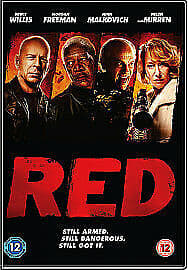 Red/Red 2 DVD (2013) Bruce Willis, Schwentke (DIR) cert 12 Englist Brand New
