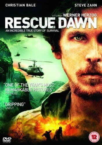 Rescue Dawn DVD (2008) Christian Bale, Herzog (DIR) cert 12 Englist Brand New