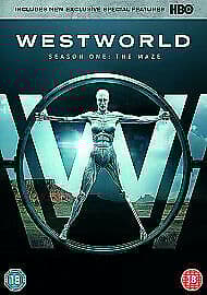Westworld: Season One - The Maze DVD (2017) Evan Rachel Wood cert 18 3 discs Englist Brand New