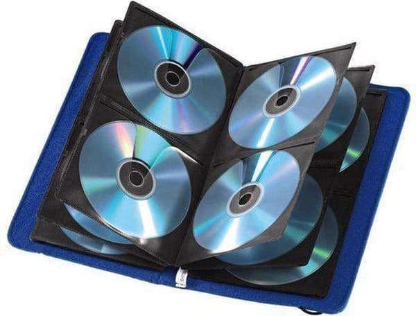 CD Plånbok Filt 48 Blå