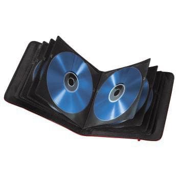 Hama 04995669 UTF CD/DVD Taske - Rød