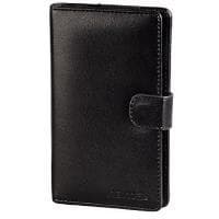 hama "Vegas" USB Memory Stick Case, black, made of Koskin, for 5 USB memory sticks (84409)