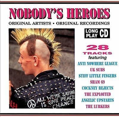 Various : Nobodys Heros-Punk CD Pre Owned