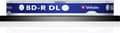 Miniatyrbillede 2 af 2: Verbatim M-Disc - 10 x BD-R DL - 50 GB 6x - Inkjet-printbar overflade - Spindel (43847)