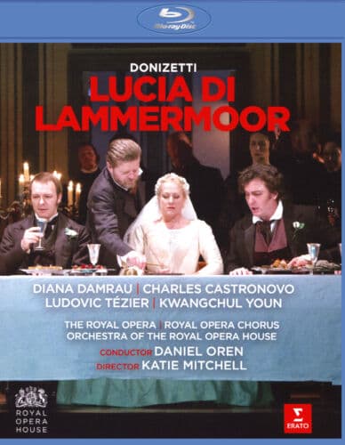 Lucia Di Lammermoor: Royal Opera House (Oren) Blu-Ray (2017) Katie Mitchell Brand New